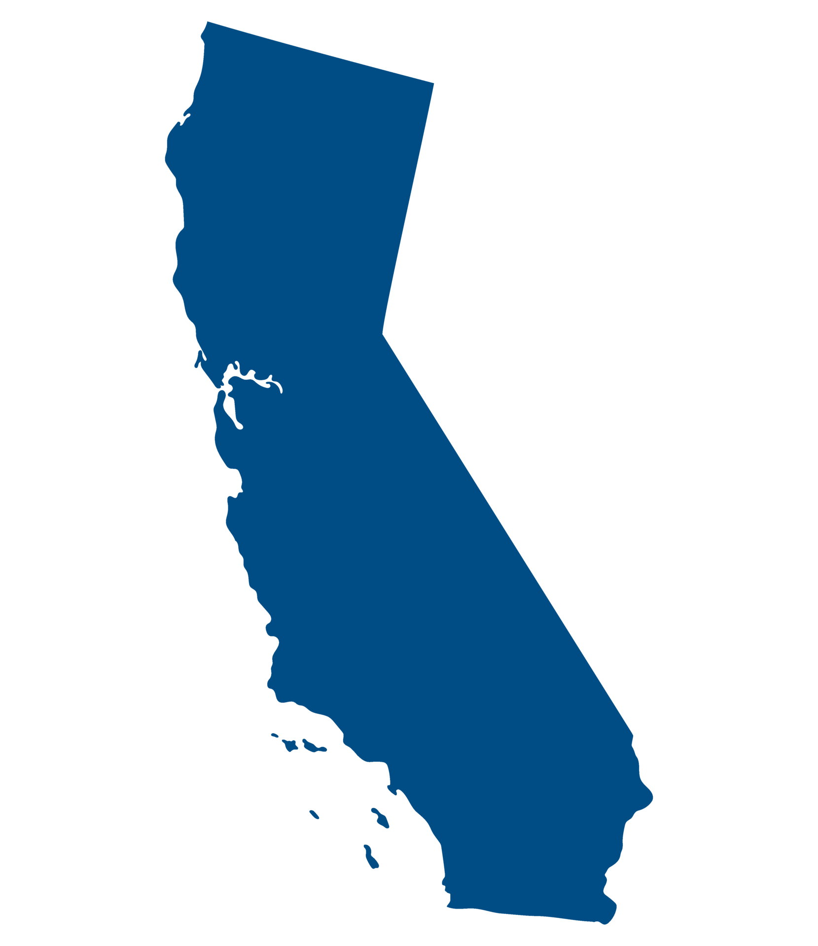 California state map Map of the - California State Map Map Of The Us State Of California Png