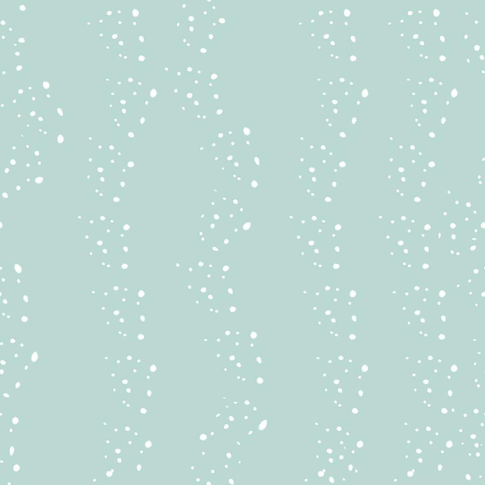 Winter Snowflake Background. White snowflakes on blue background. Snowflake pattern. vector