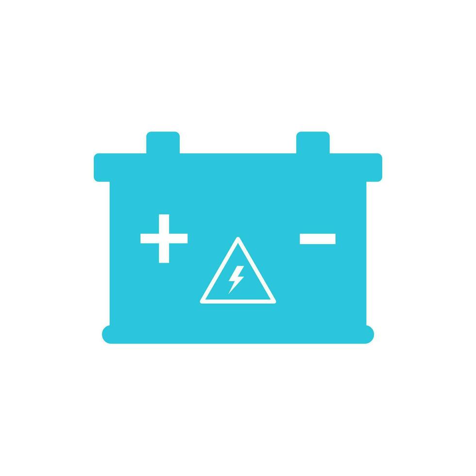 Accumulator battery icon. From blue icon set. vector