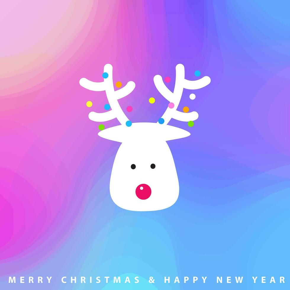 nuevo años felicidades tarjeta vector