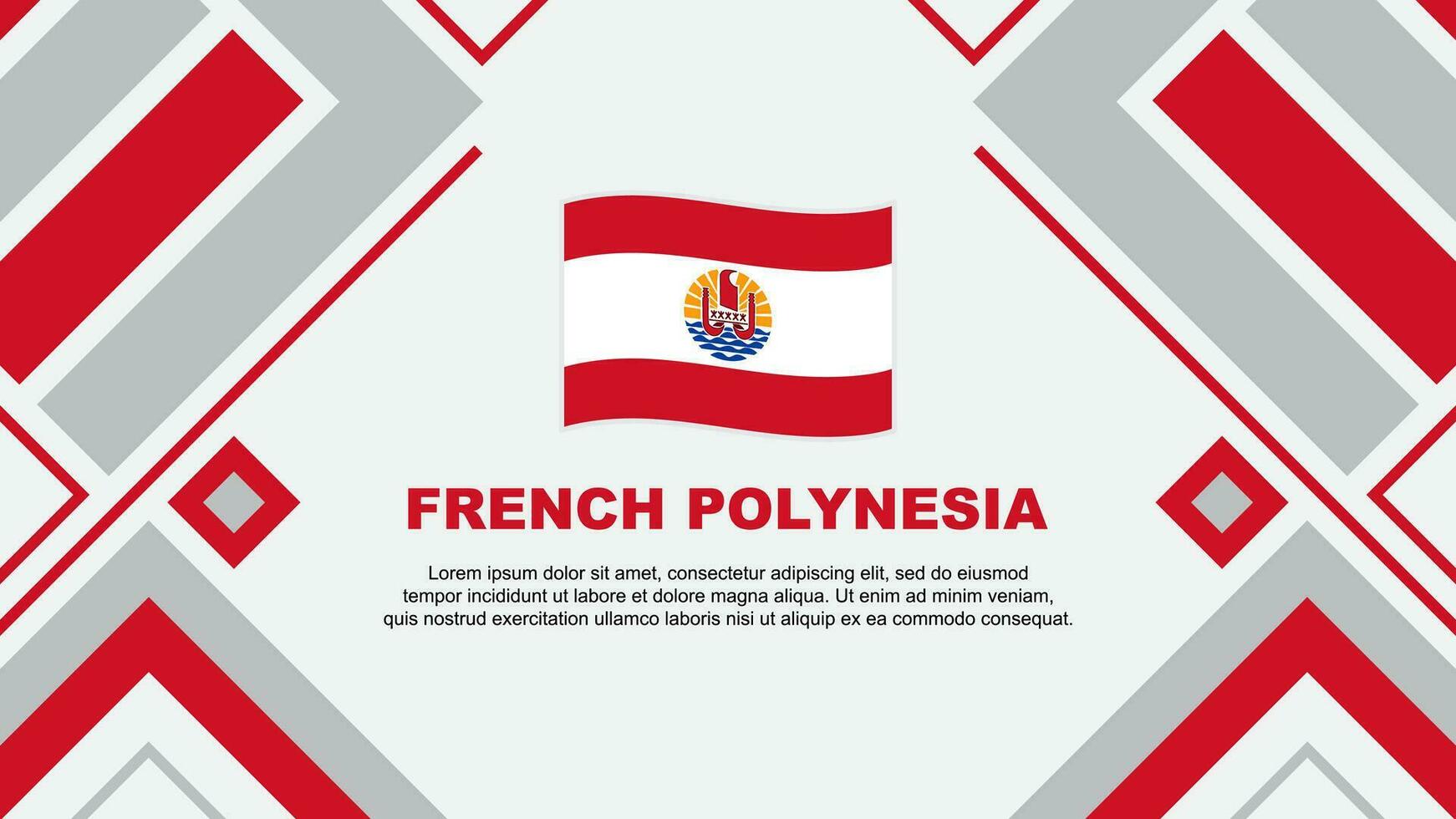 francés Polinesia bandera resumen antecedentes diseño modelo. francés Polinesia independencia día bandera fondo de pantalla vector ilustración. francés Polinesia bandera