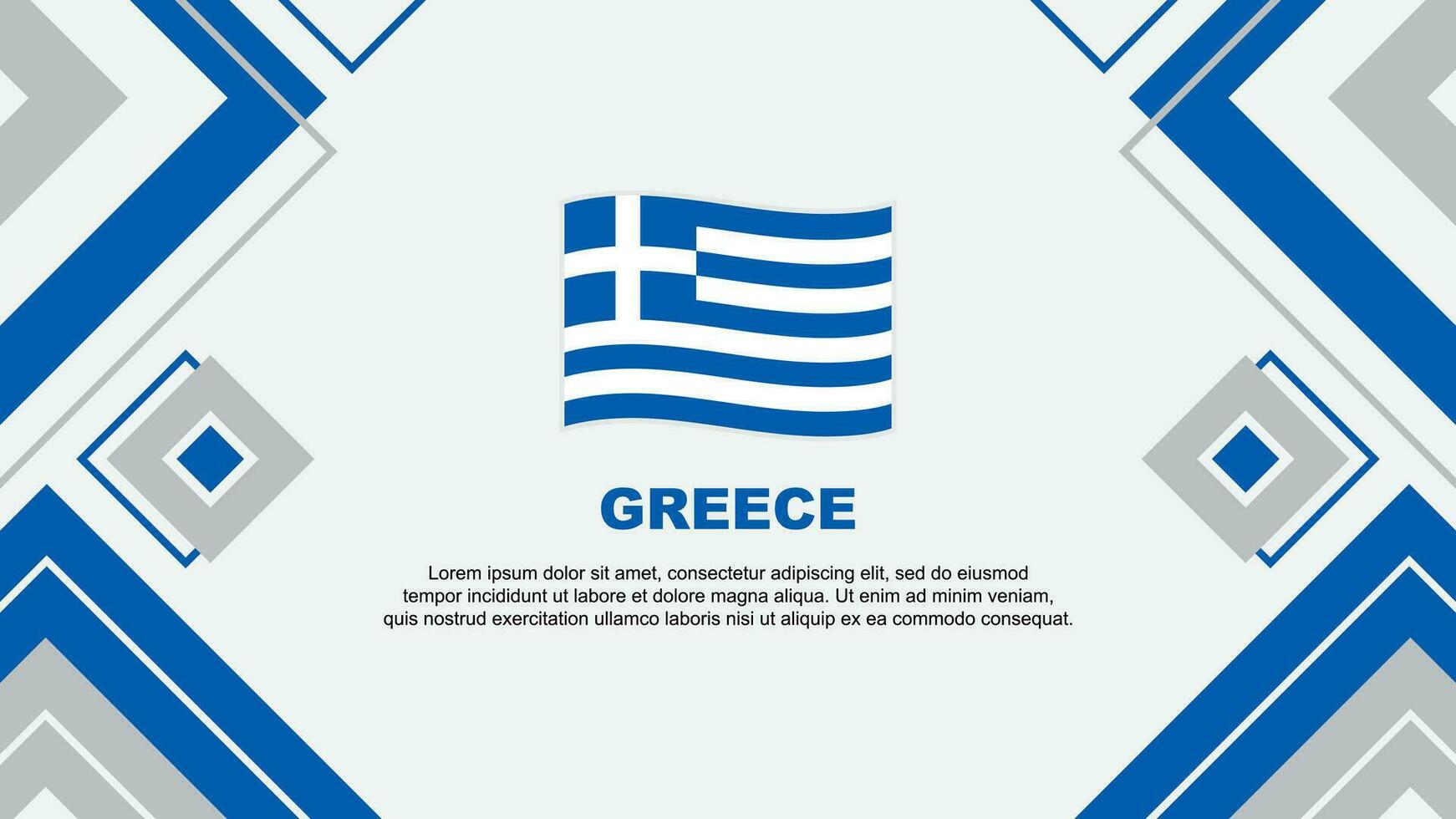 Grecia bandera resumen antecedentes diseño modelo. Grecia independencia día bandera fondo de pantalla vector ilustración. Grecia antecedentes