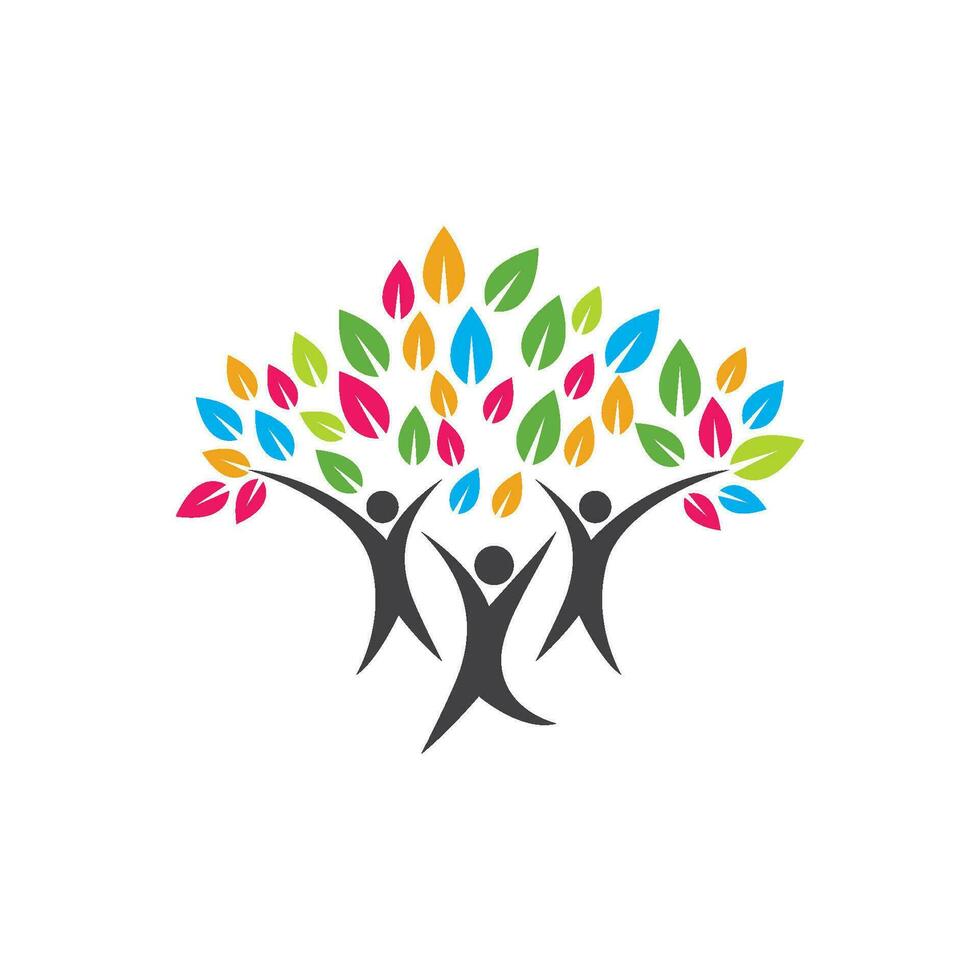 Tree branch vector ilustration design