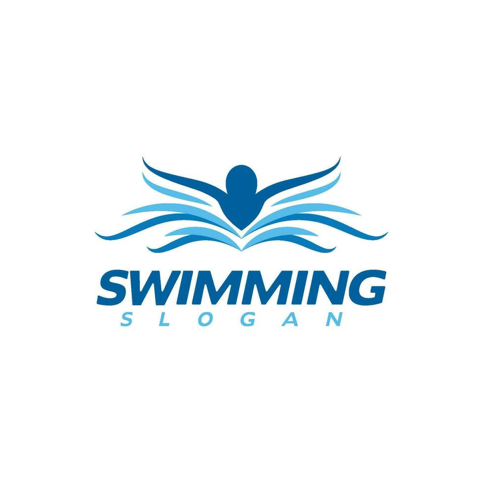 swimming Vector illustration Icon