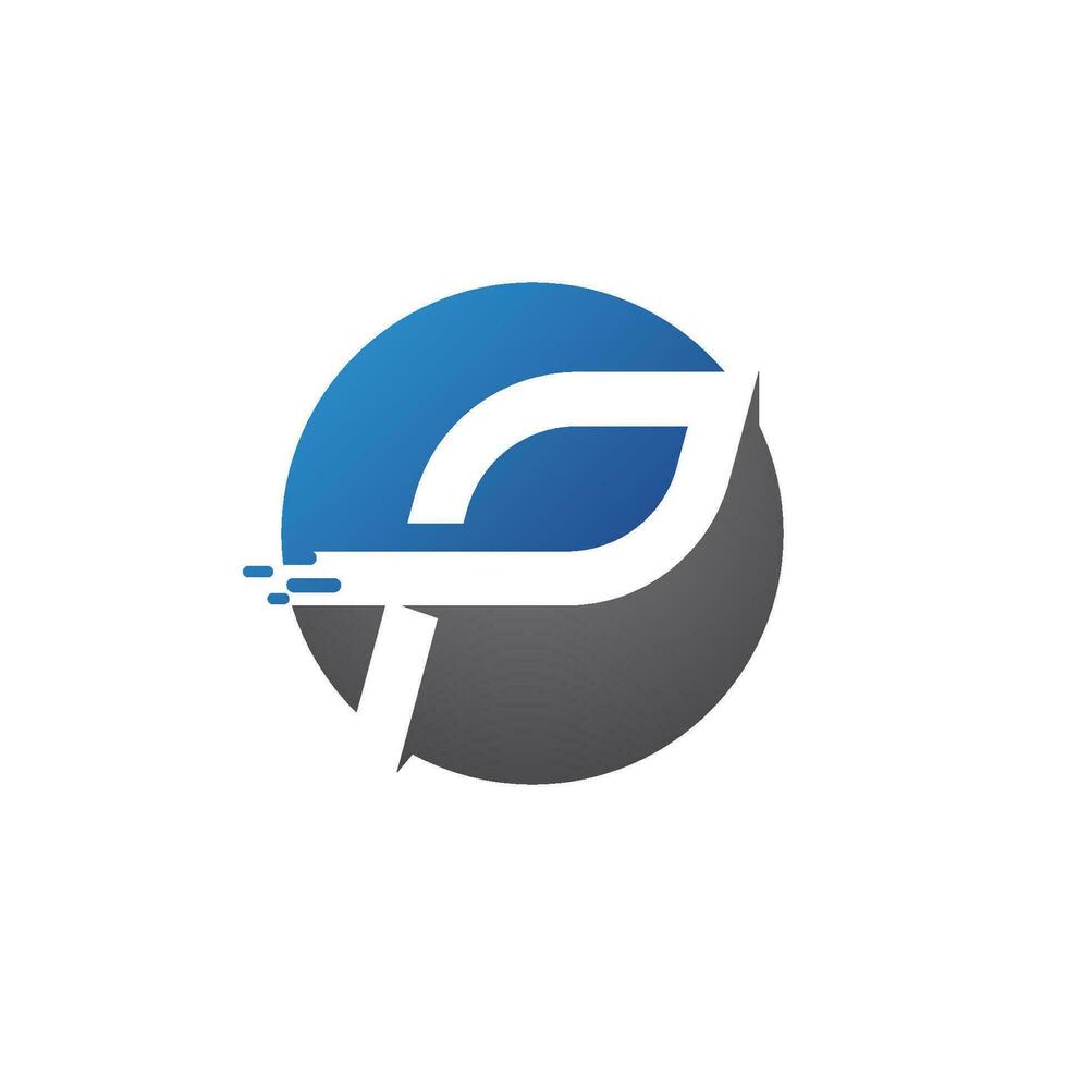 P Letter logo Template vector