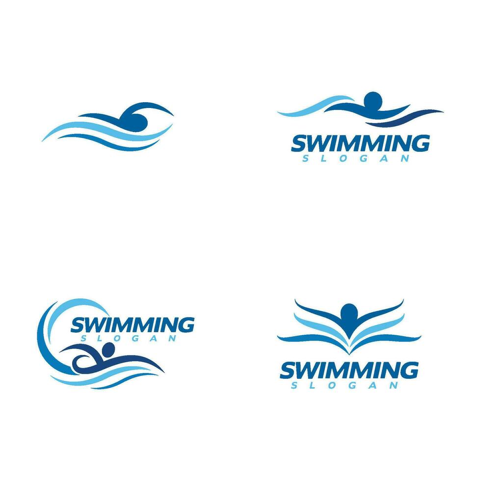 swimming Vector illustration Icon