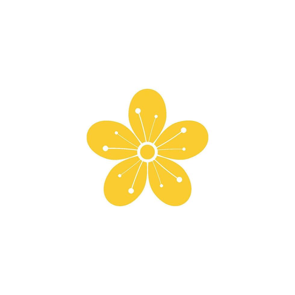 Beauty icon flowers design illustration vector