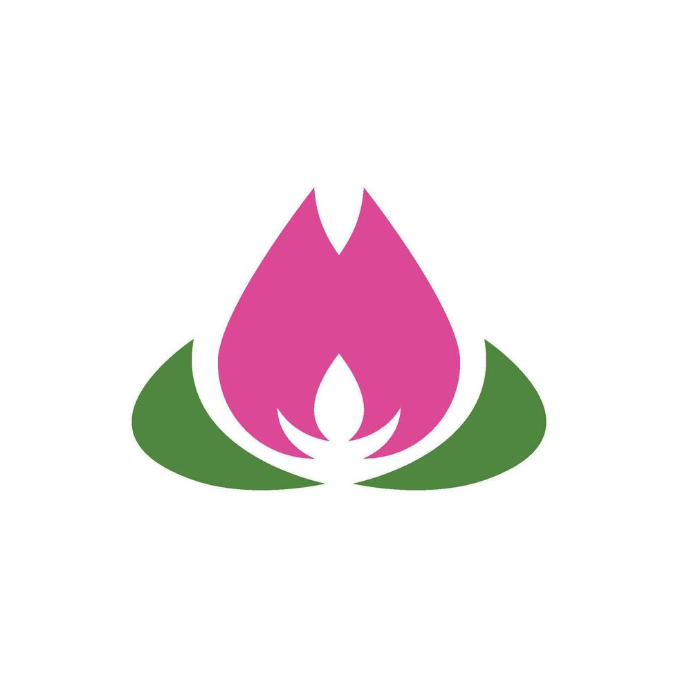 Beauty Vector lotus icon