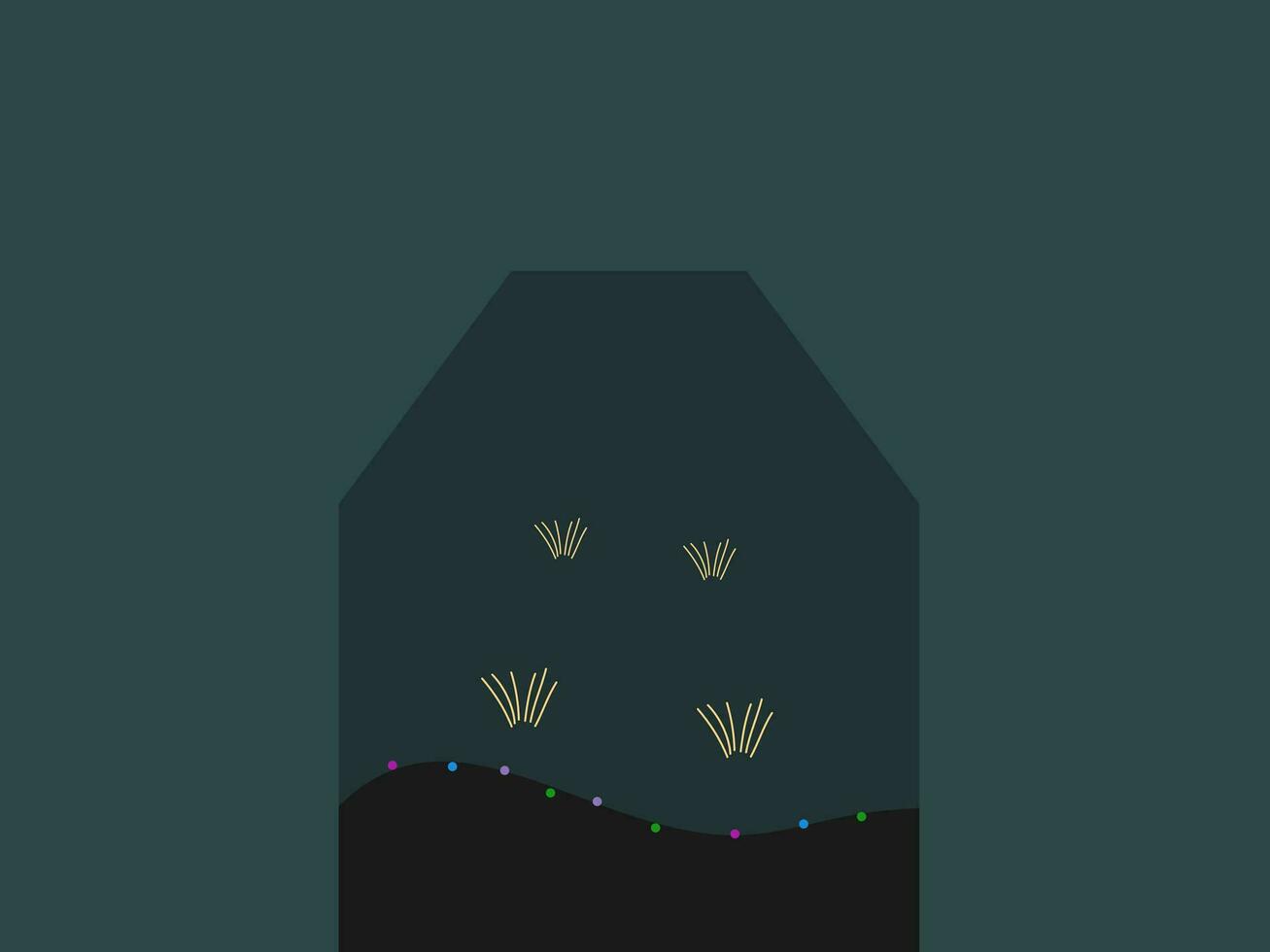 flat design happy new year vector illustration
