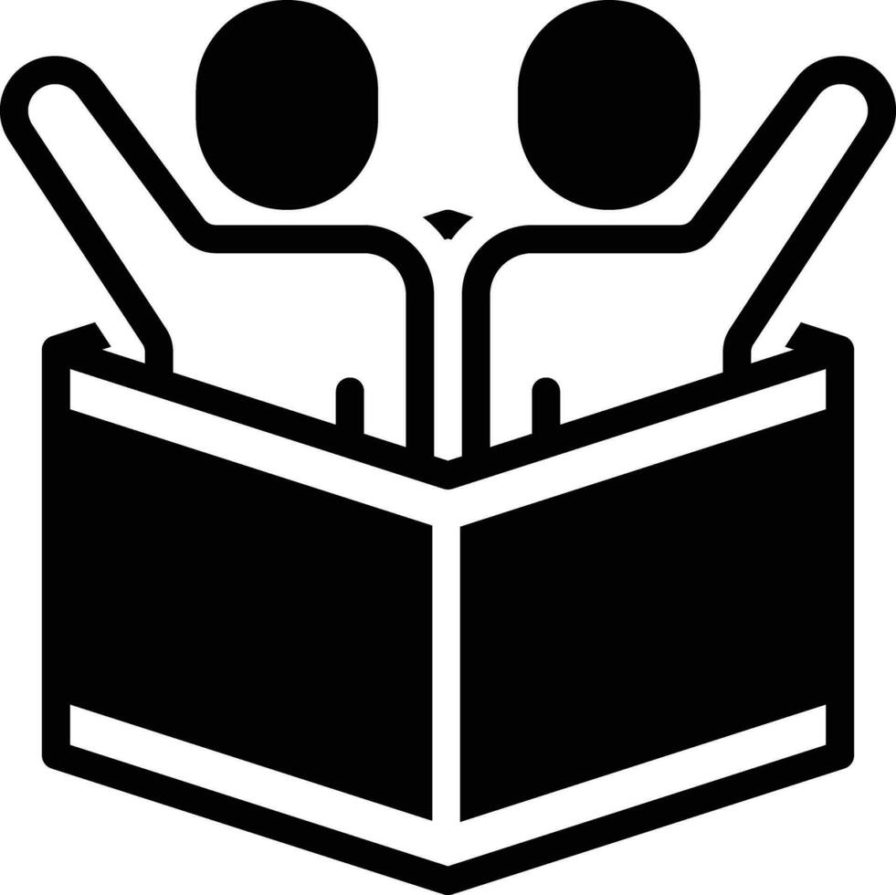 Solid icon for contains vector