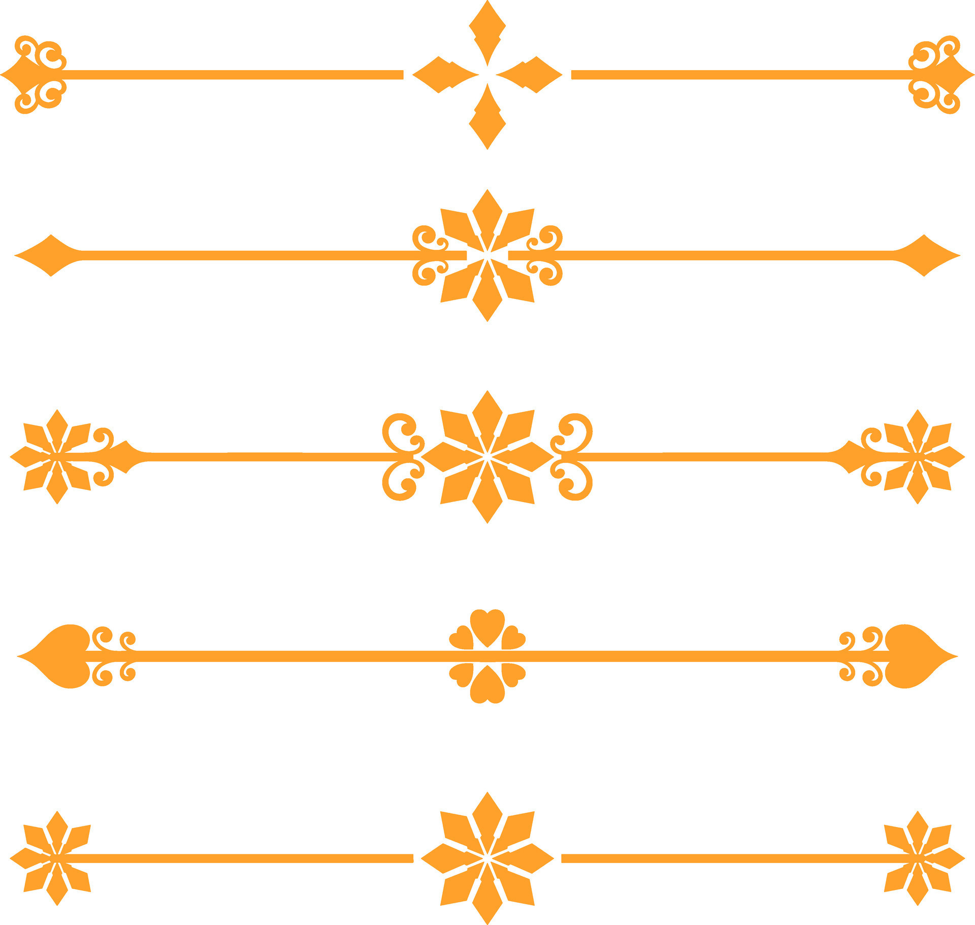 Vector set line border 35770915 Vector Art at Vecteezy