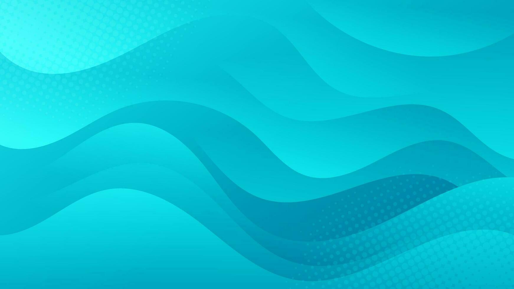 Abstract  Blue Background with Wavy Shapes. flowing and curvy shapes. This asset is suitable for website backgrounds, flyers, posters, and digital art projects. vector