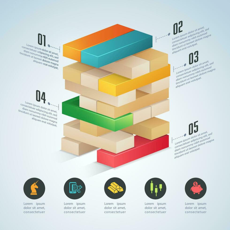 concept of business strategy or investment opportunity, graphic of game with business investment icons vector