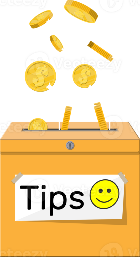 Tip box full of cash. png