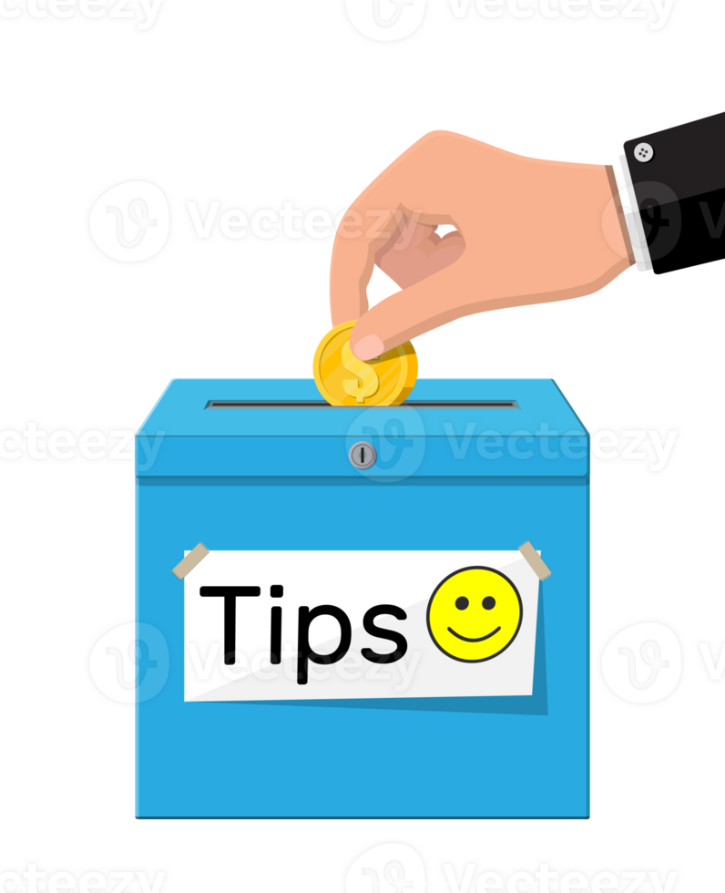 Tip box full of cash. png