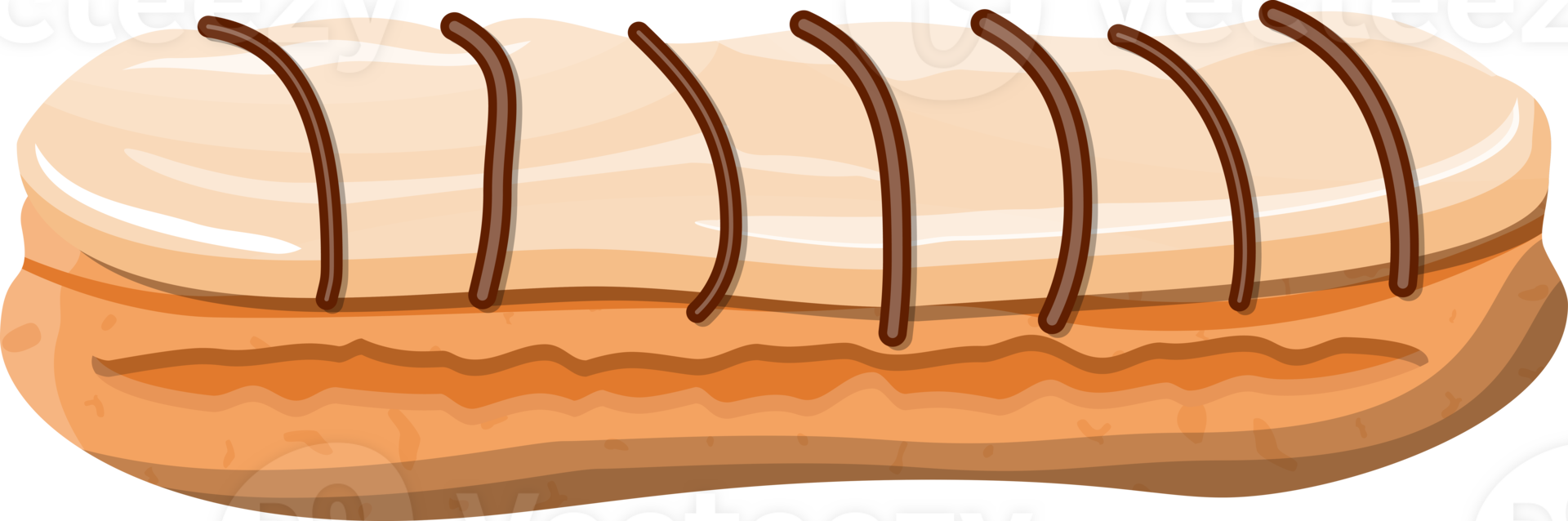 Eclair brewing cake png