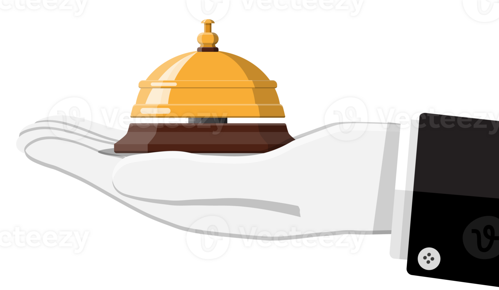 Reception service bell png