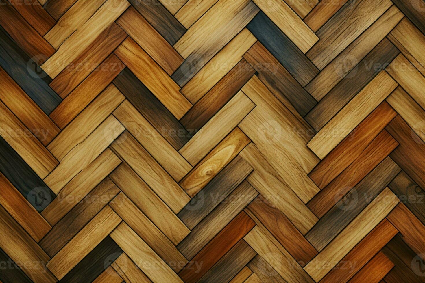 AI generated Wooden charm Seamless pattern showcasing the texture of wood floor photo