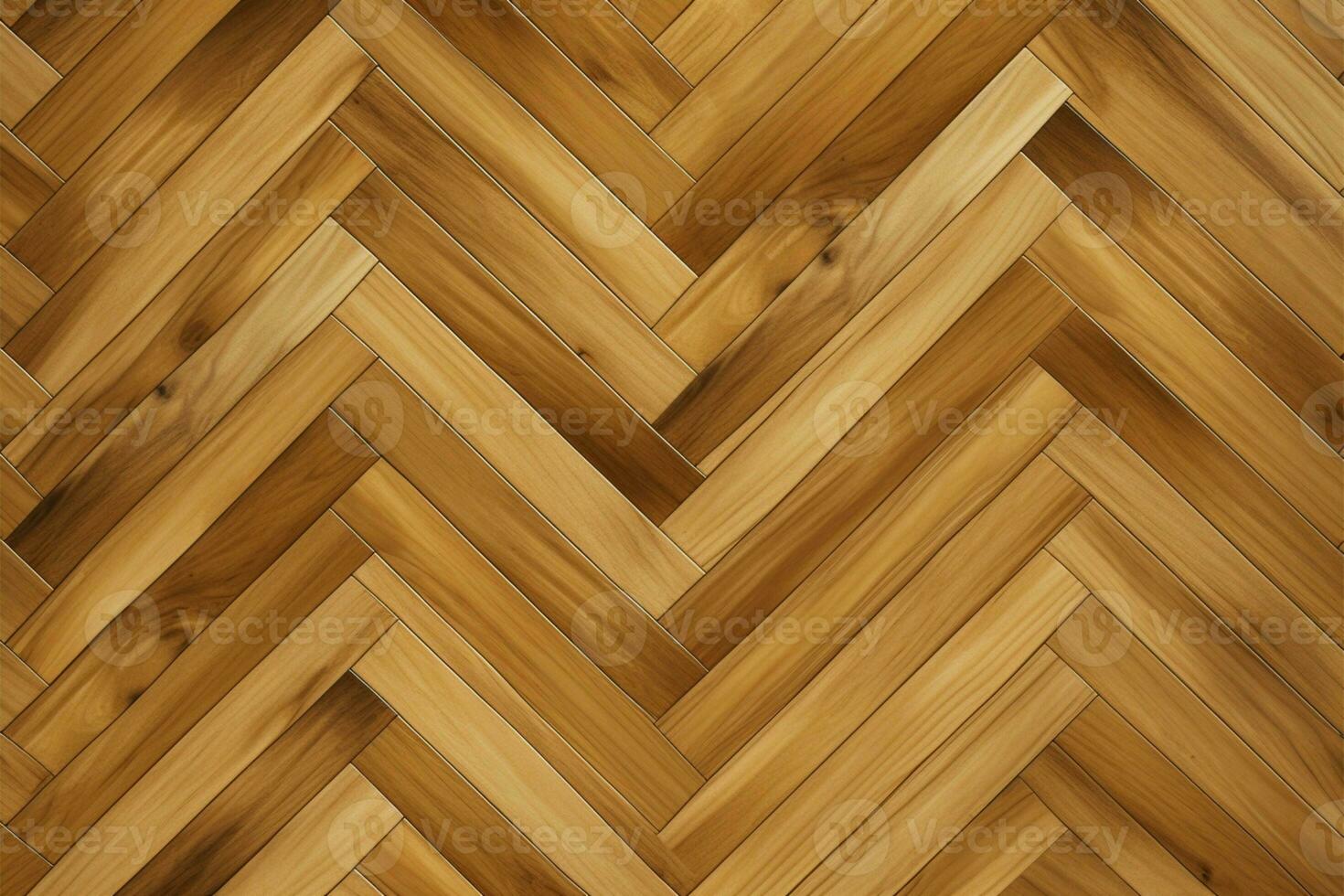 AI generated Continuous warmth Background features seamless pattern of wood floor texture photo