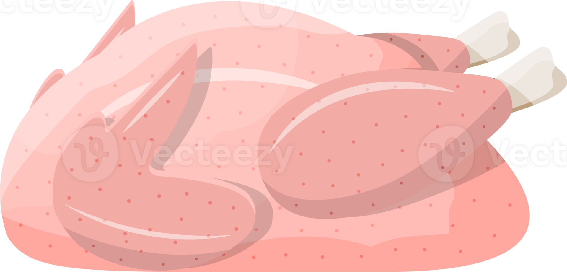 Raw chicken or turkey png