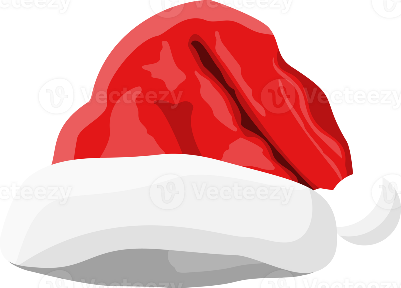red-santa-claus-hat-35773975-png