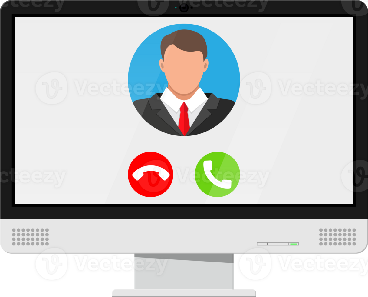 Online meeting, video call, webinar or training png
