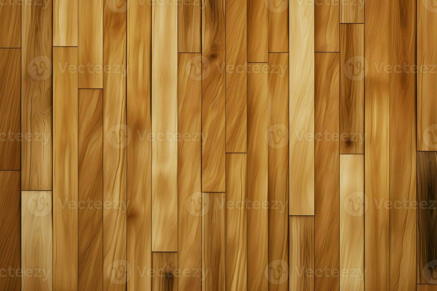 AI generated Continuous warmth Background features seamless pattern of wood floor texture photo