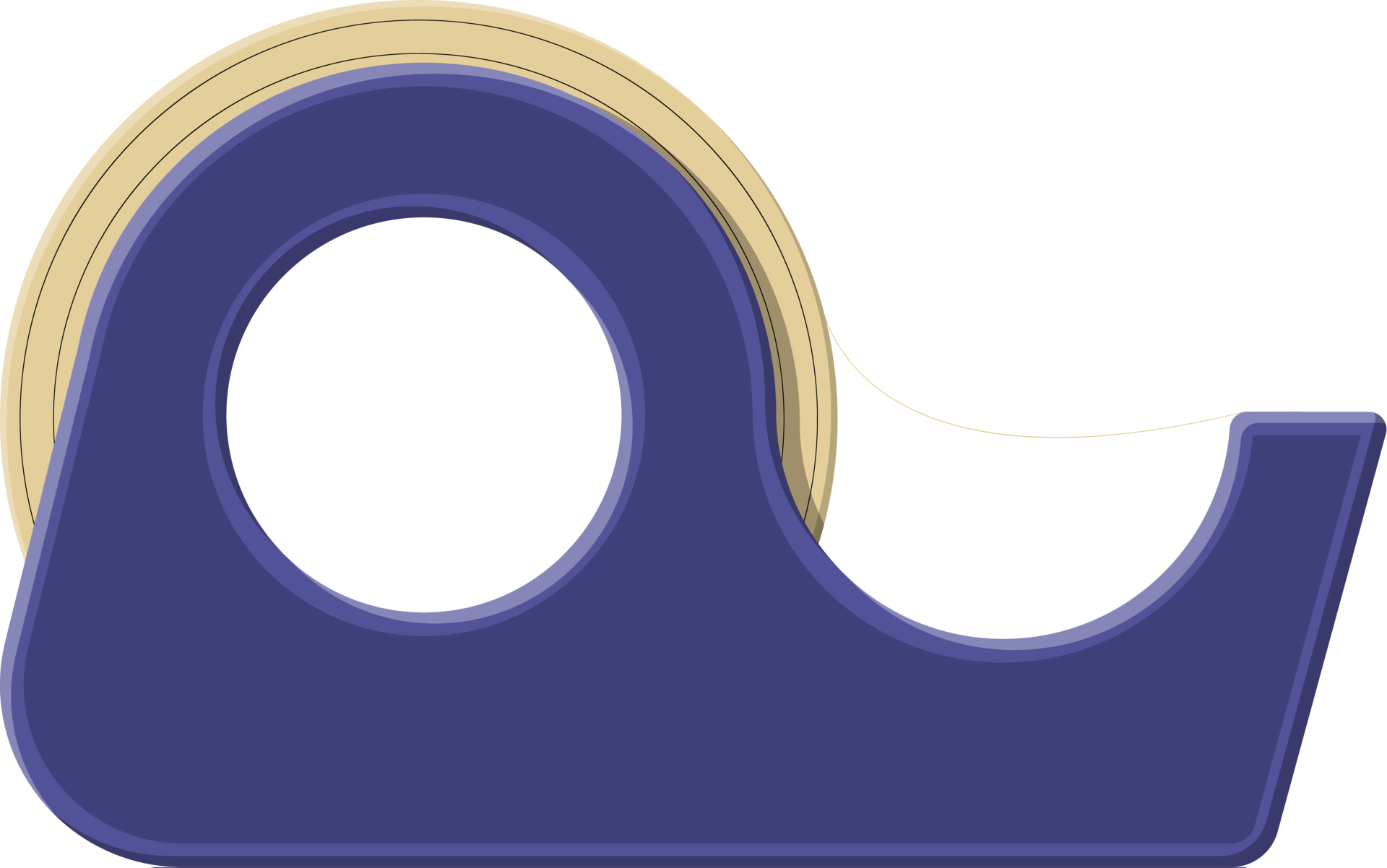 Adhesive tape. Tools for education and work. 35774289 PNG