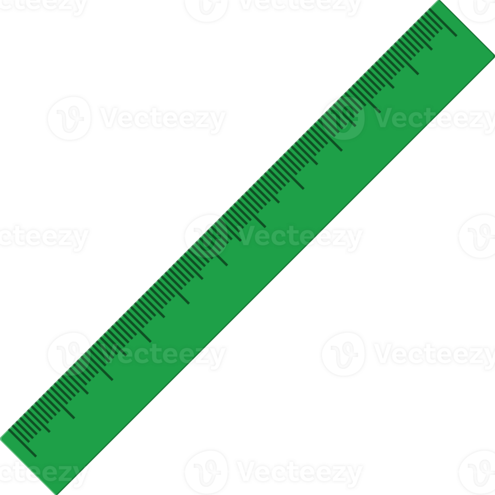 Plastic measuring ruler png