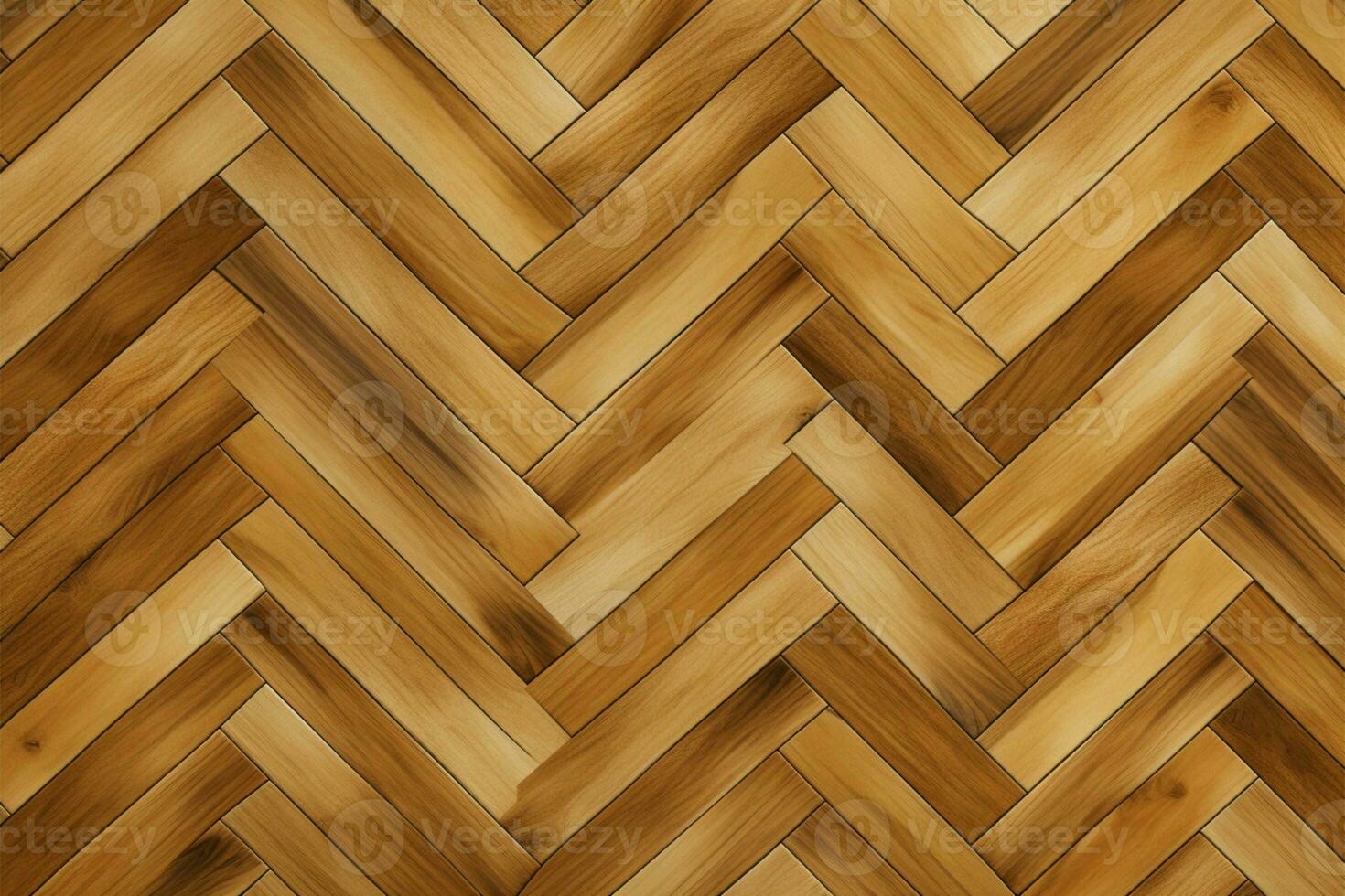 AI generated Natural elegance Seamless pattern of wood floor texture background photo