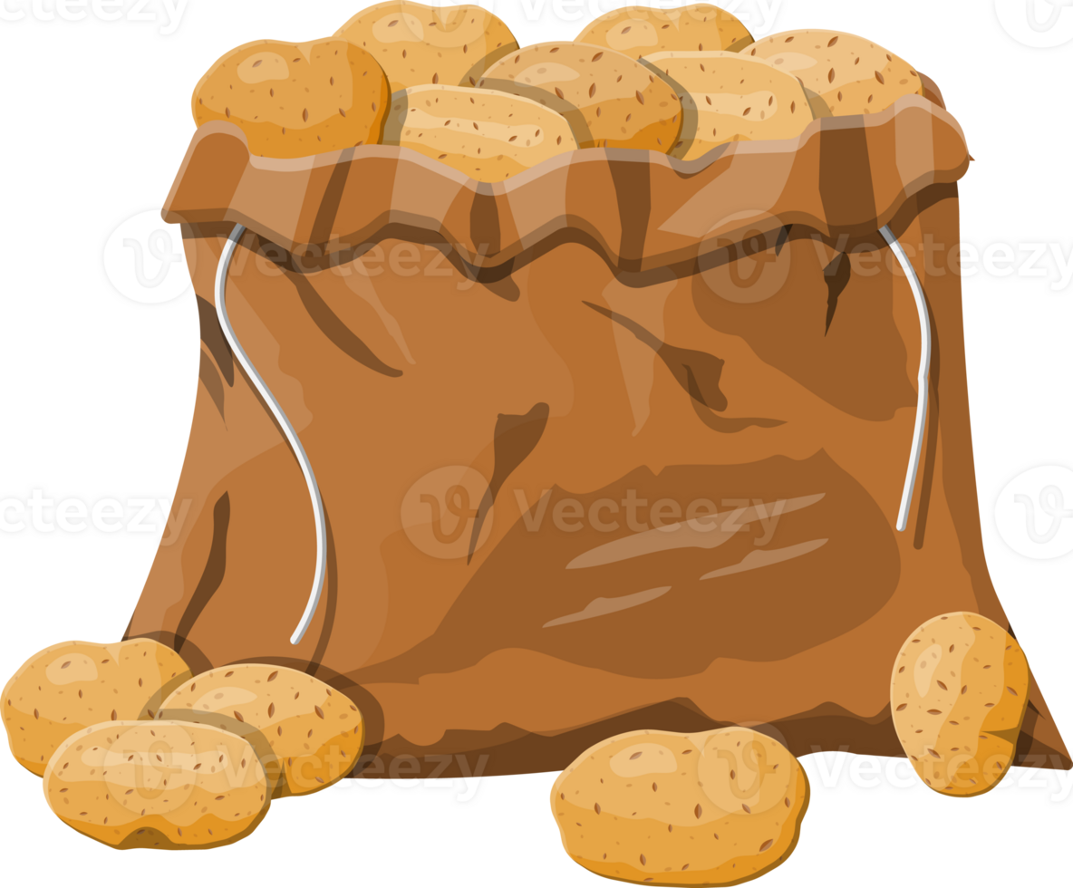 Brown vegetables potato png