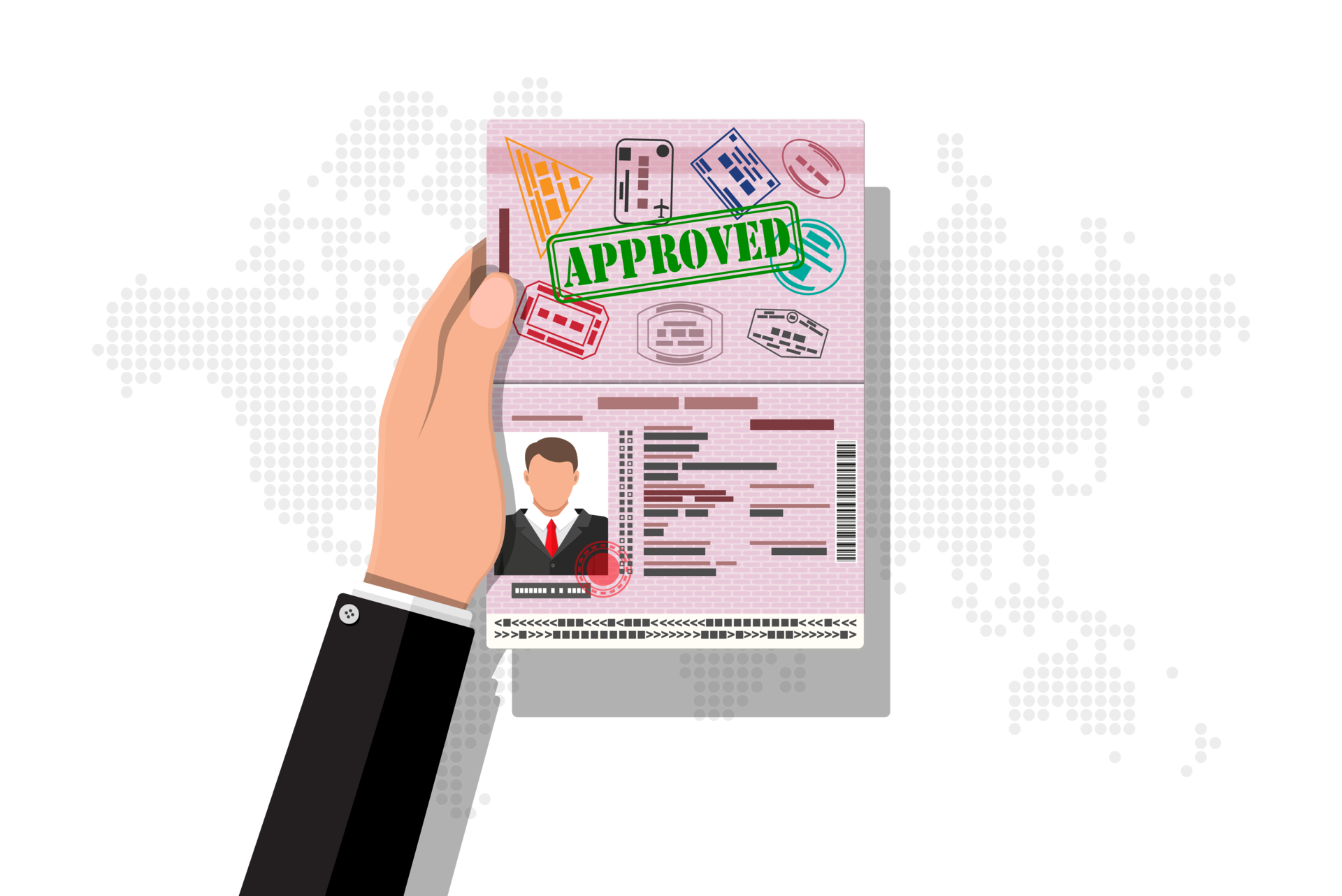 Identity card national id card passport card 35774677 png