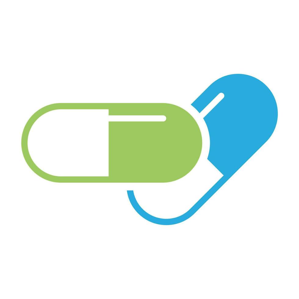 capsule icon design vector template