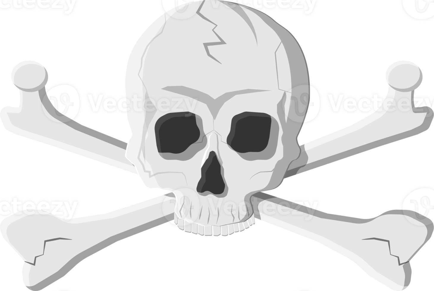 Death Skull And Crossbones 35774989 PNG
