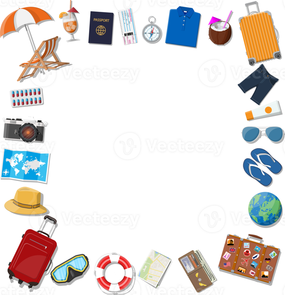 Big travel set png