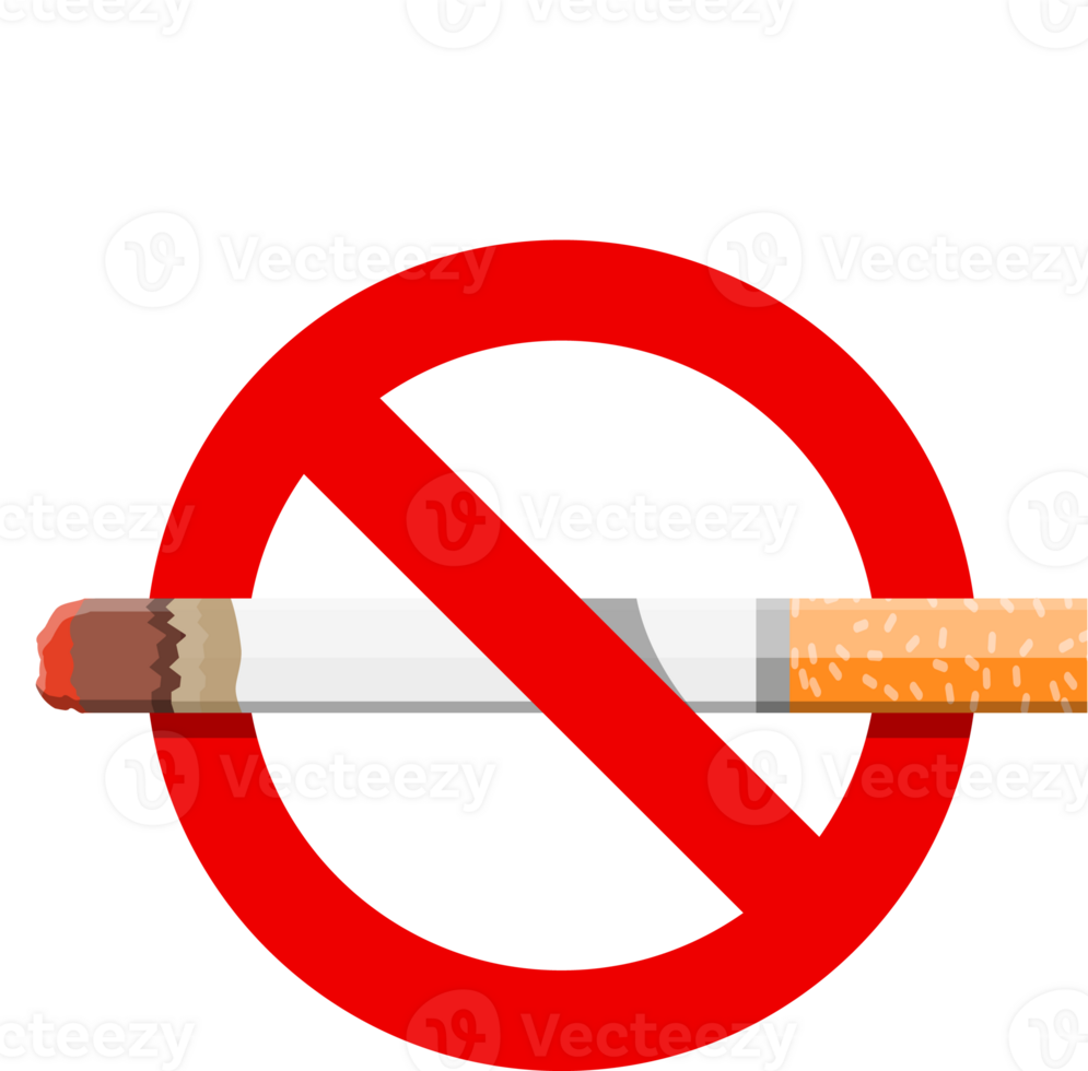 Tobacco abuse concept png