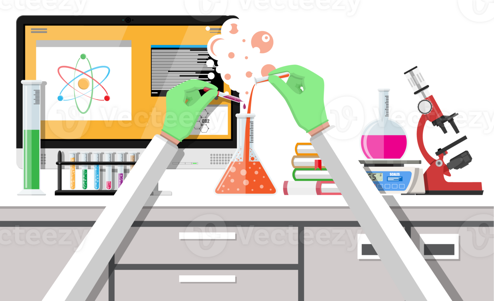 Biology science education equipment 35775022 PNG