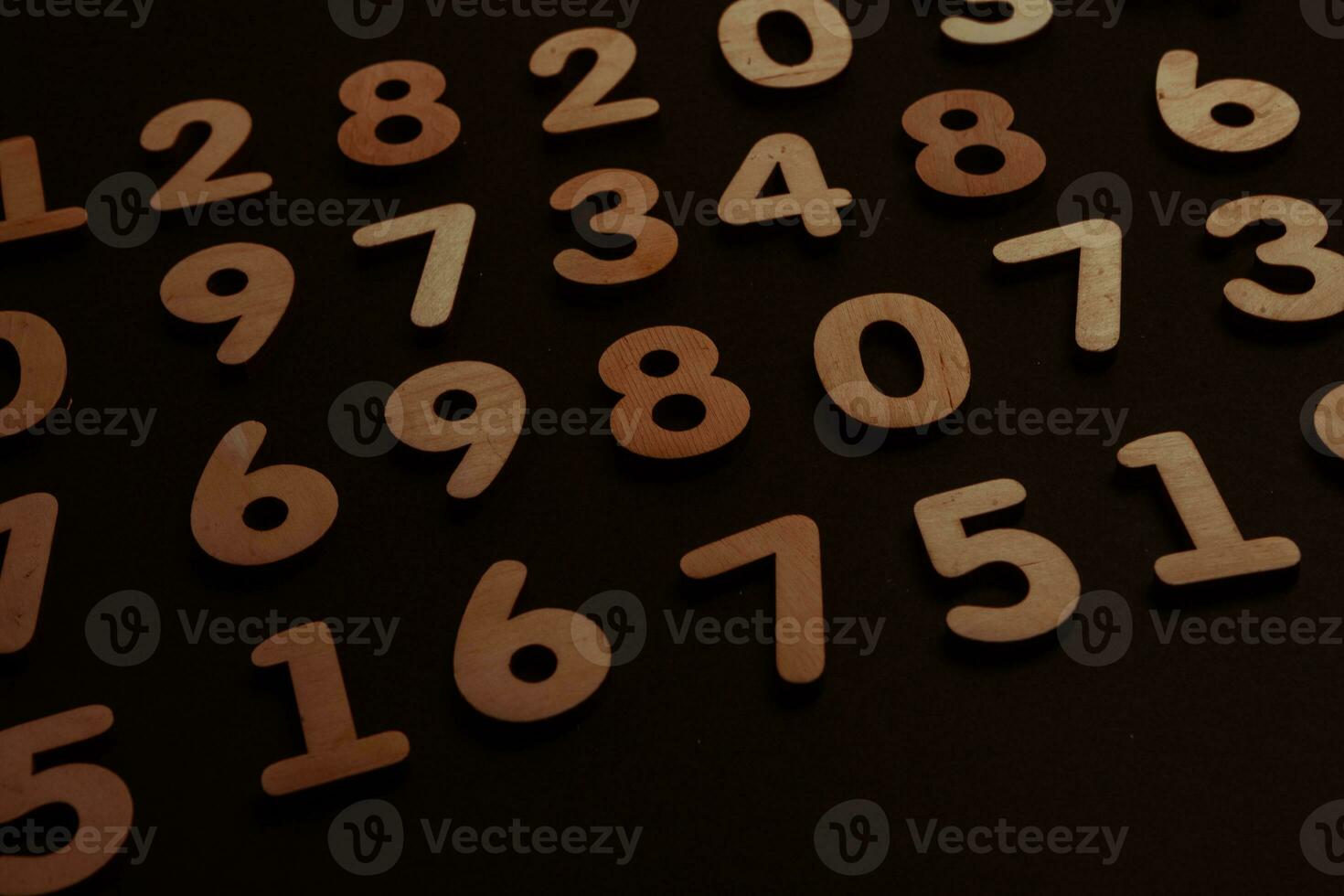 Background or texture of numbers. Finance data concept. Mathematic. Banking or currency. Business and economic growth. photo