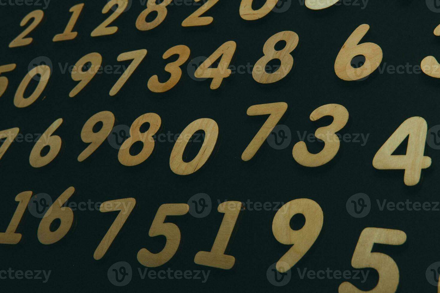 Background or texture of numbers. Finance data concept. Mathematic. Banking or currency. Business and economic growth. photo