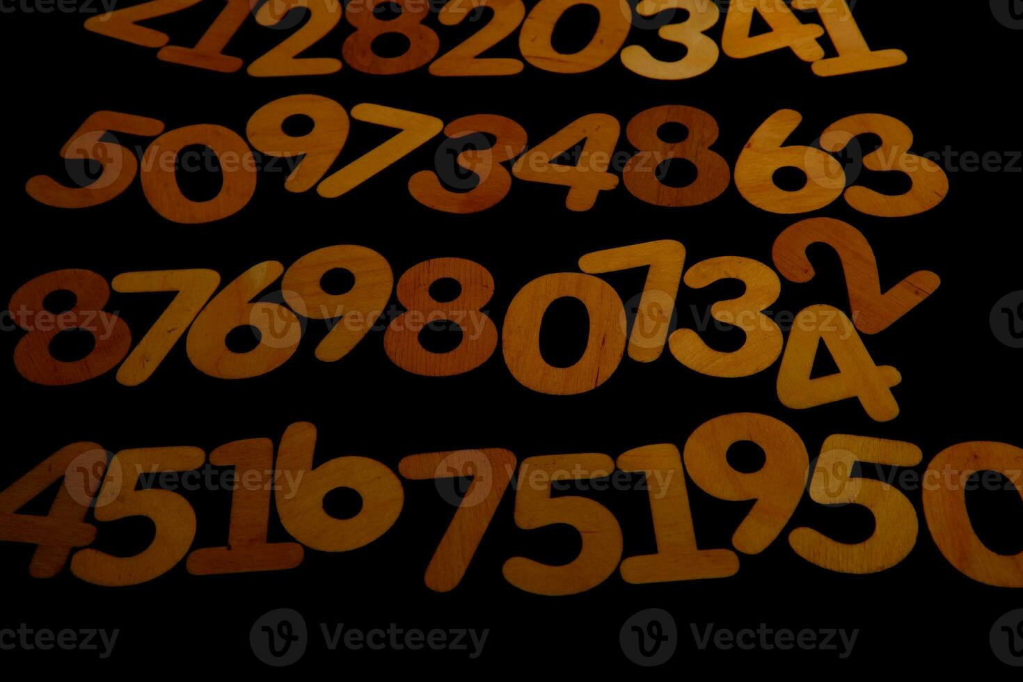 Background or texture of numbers. Finance data concept. Mathematic. Banking or currency. Business and economic growth. photo