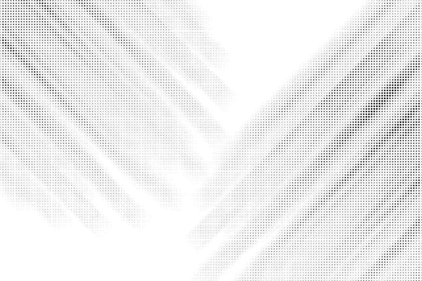 Halftone background vector, abstract backdrop design with two tone pattern and copy space for edit your content vector