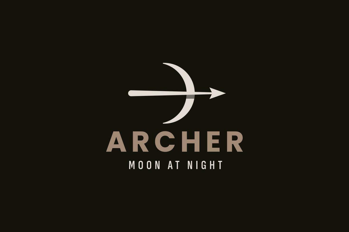 archer logo vector icon illustration