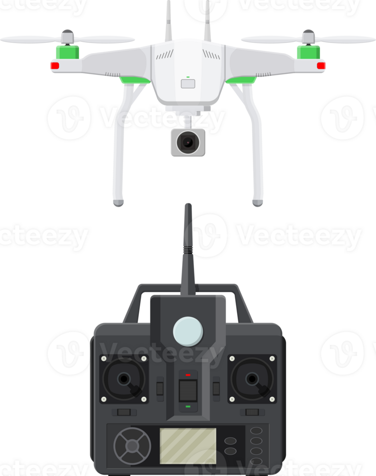 Remote controlled aerial drone png