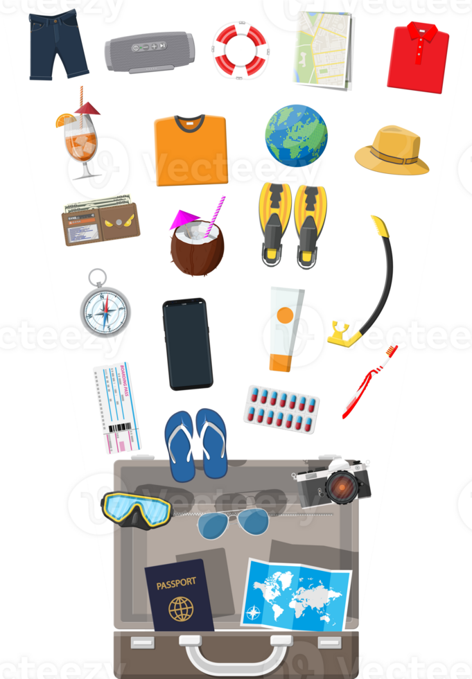 Big travel set png