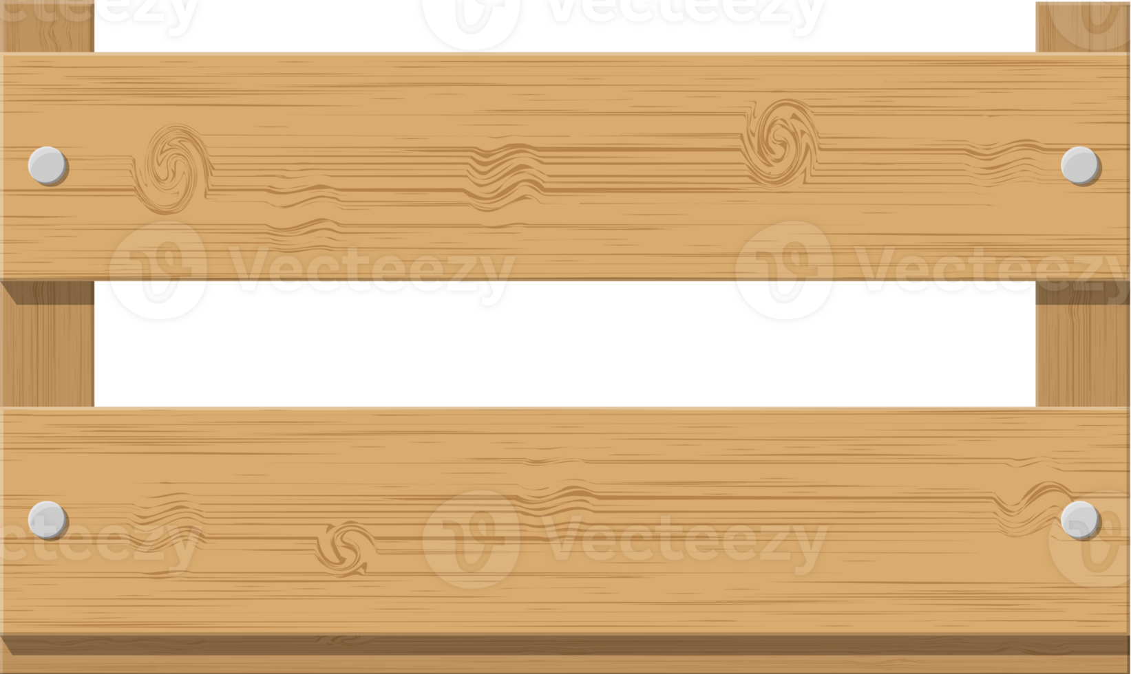 Wooden crate for transportation and storage png