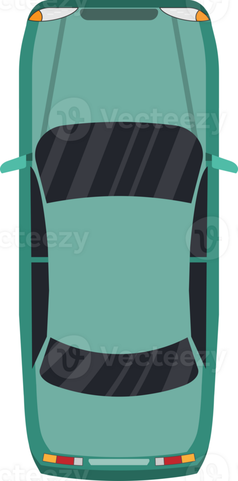 Vehicle, car or truck top view png