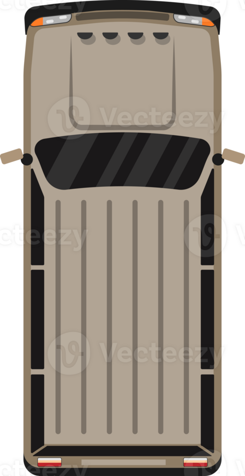 Vehicle, car or truck top view png