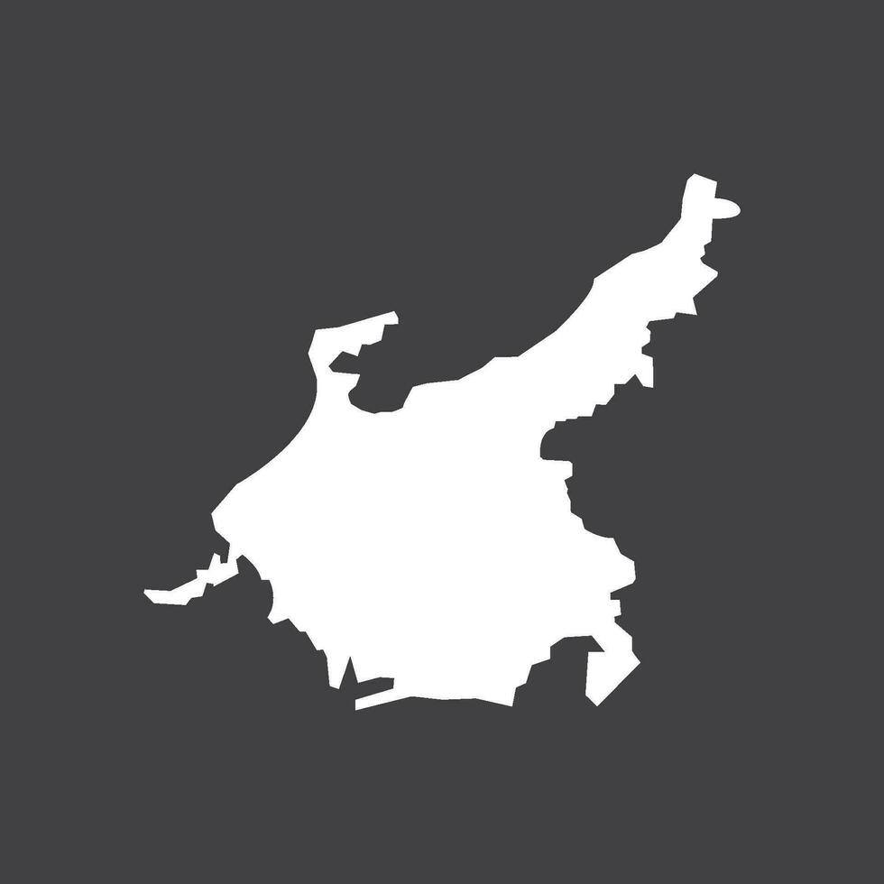 japan map icon vector