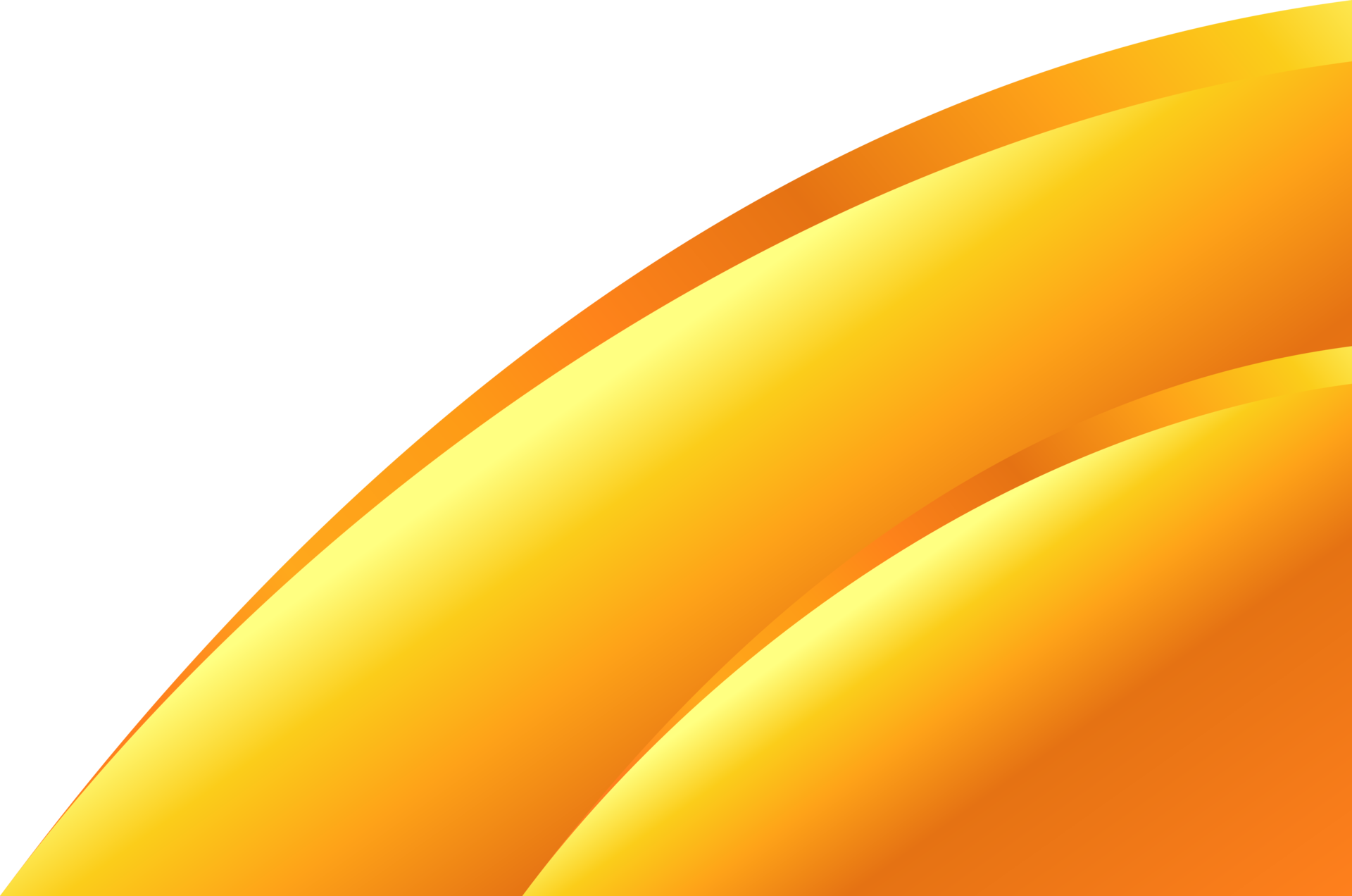 Orange corner. Corner design element 35777781 PNG
