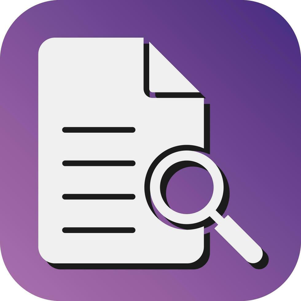 Business Analyst Vector Glyph Gradient Background Icon For Personal And Commercial Use.